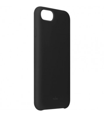 Coque pour iPhone SE (2020)/8/7/6/6S en silicone noir