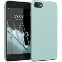 Coque pour iPhone SE (2020)/8/7/6/6S en silicone verte