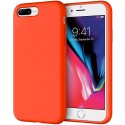 Coque pour iPhone 7+/8+ en silicone rouge