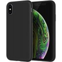 Coque pour iPhone X/XS en silicone noir